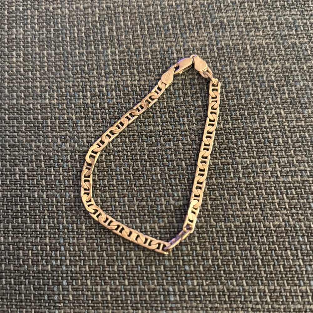 $ firm Sterling Silver Chain Bracelet